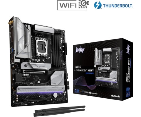 Placa Base Asrock B860 LIVEMIXER WiFi - Hardware y Componentes Gaming
