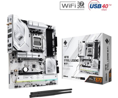 Placa Base Asrock X870 Steel Legend WiFi - Hardware y Componentes Gaming