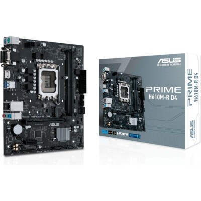 Placa Base ASUS PRIME H610M-R D4 - Hardware y Componentes Gaming