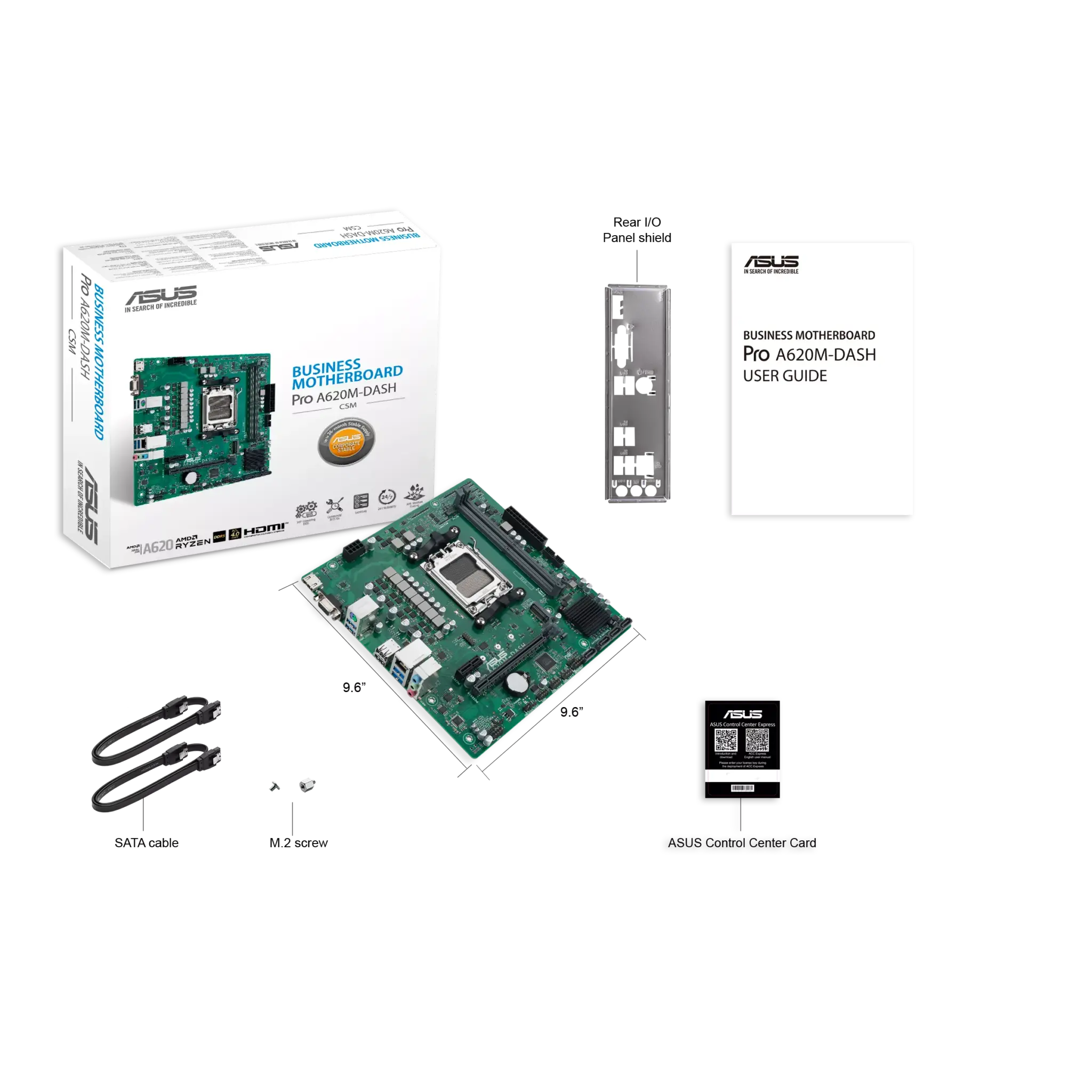 Placa Base ASUS PRO A620M-DASH-CSM - Hardware y Componentes Gaming