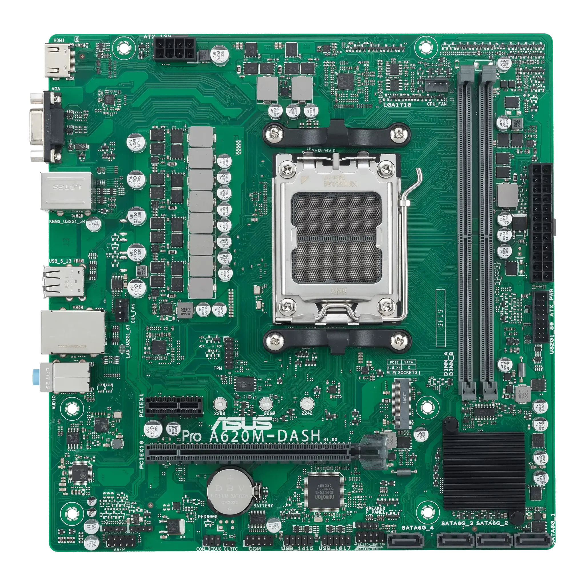 Placa Base ASUS PRO A620M-DASH-CSM - Hardware y Componentes Gaming