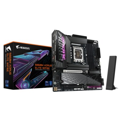 Placa Base GIGABYTE B860M AORUS ELITE WIFI6E - Hardware y Componentes Gaming