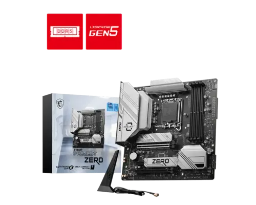 Placa Base MSI B760M PROJECT ZERO - Hardware y Componentes Gaming
