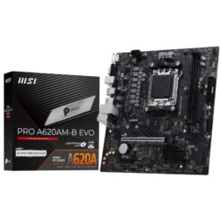Placa Base MSI PRO A620AM-B EVO - Hardware y Componentes Gaming