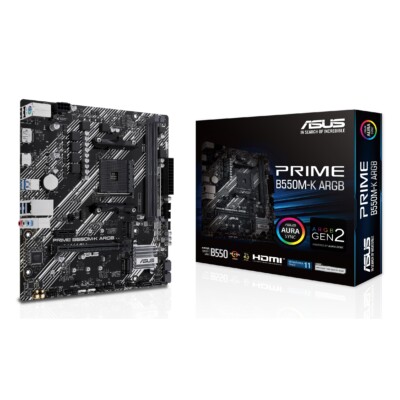 Placa Base ASUS PRIME B550M-K ARGB - Hardware y Componentes Gaming