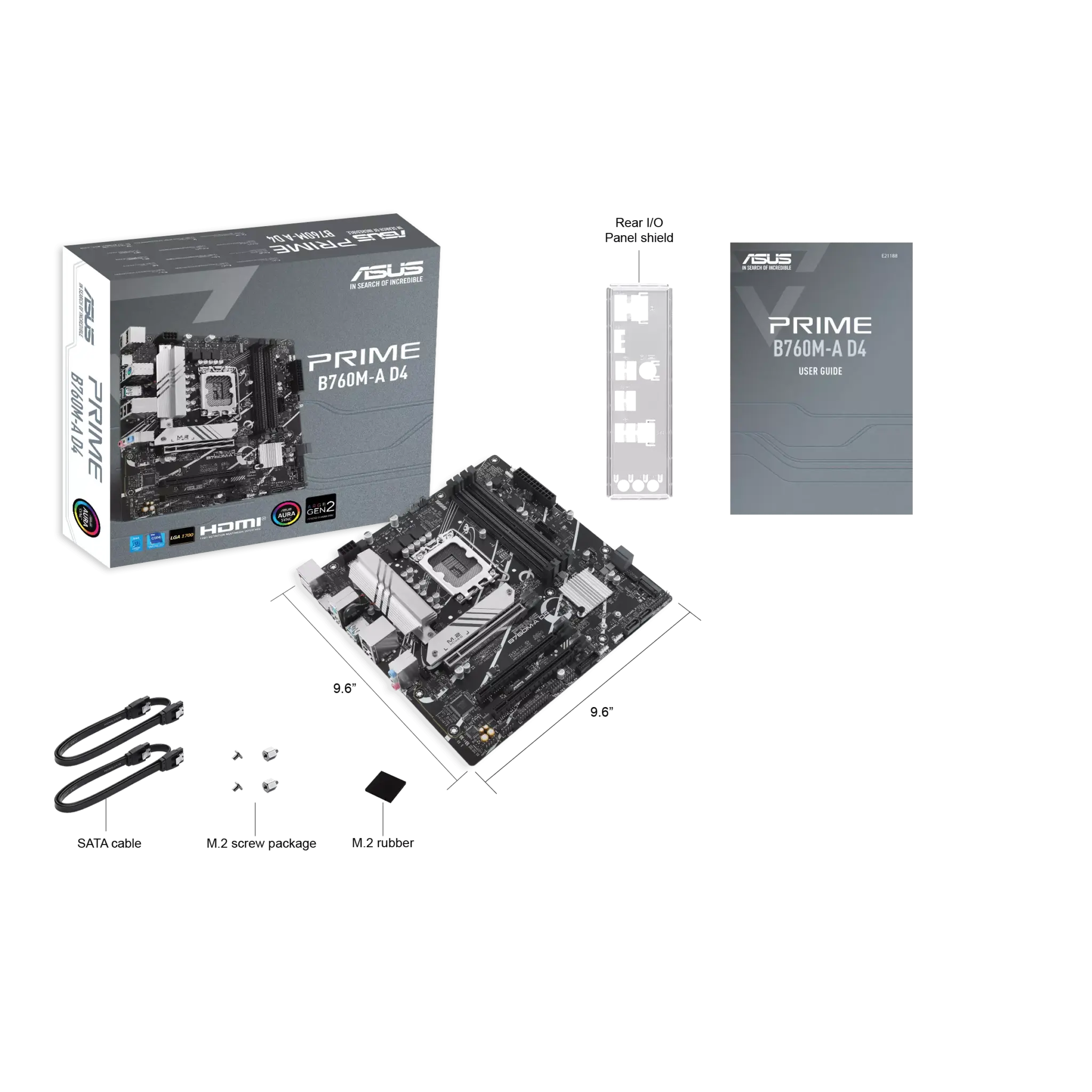 Placa Base ASUS PRIME B760M-A D4-CSM - Hardware y Componentes Gaming