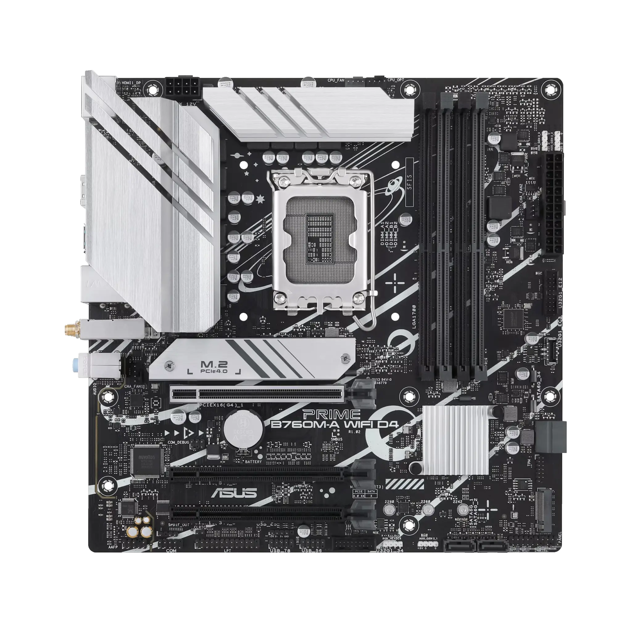 Placa Base ASUS PRIME B760M-A WIFI D4 - Hardware y Componentes Gaming