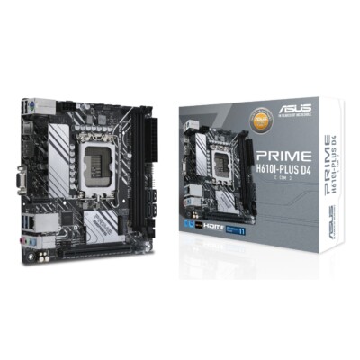 Placa Base ASUS PRIME H610I-PLUS D4-CSM - Hardware y Componentes Gaming