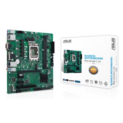 Placa Base ASUS PRO H610M-C D4-CSM - Hardware y Componentes Gaming