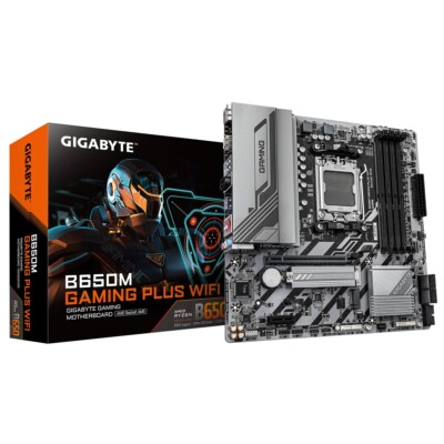 Placa Base GIGABYTE B650M GAMING PLUS WIFI - Hardware y Componentes Gaming
