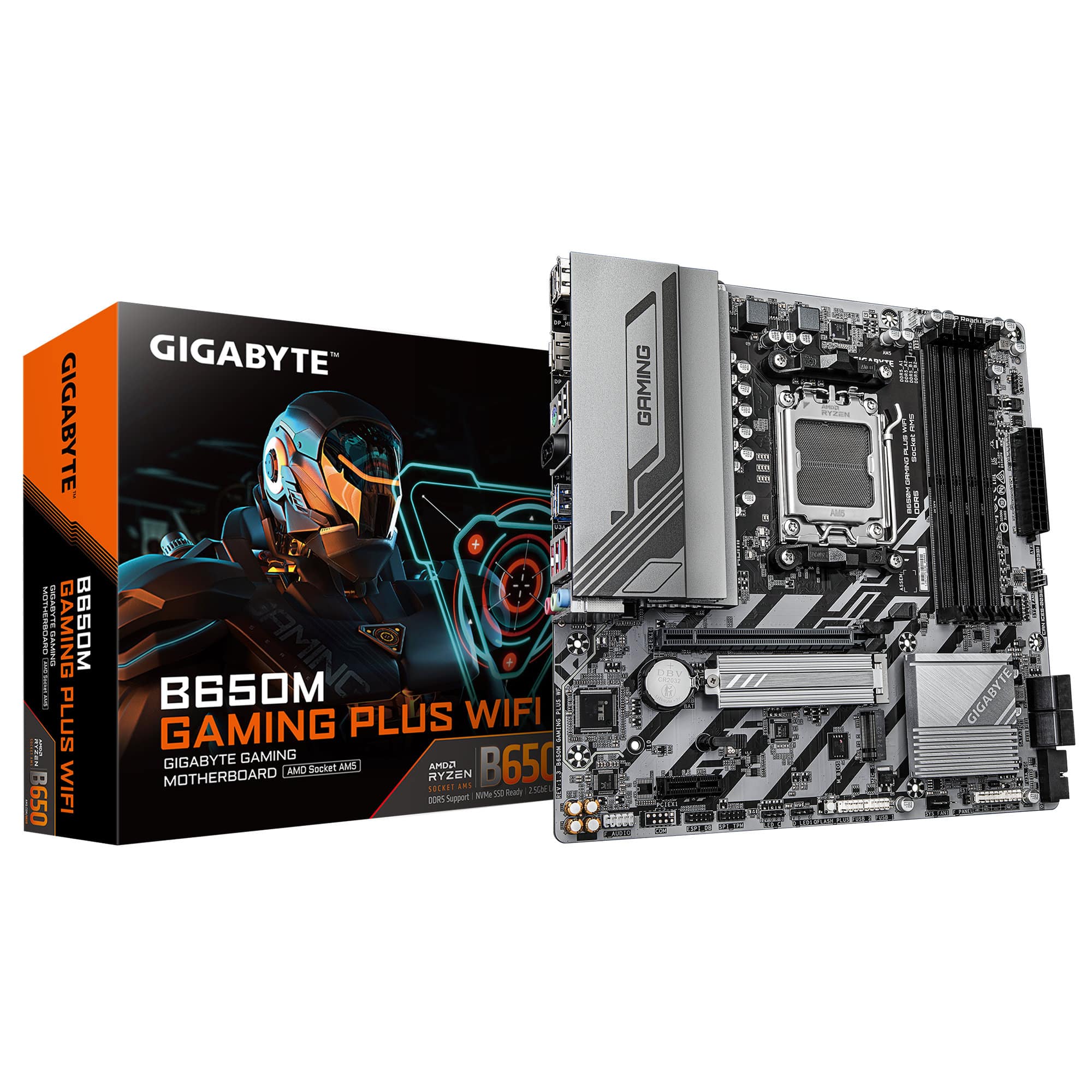 Placa Base GIGABYTE B650M GAMING PLUS WIFI - Hardware y Componentes Gaming