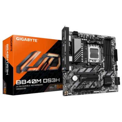Placa Base GIGABYTE B840M DS3H - Hardware y Componentes Gaming