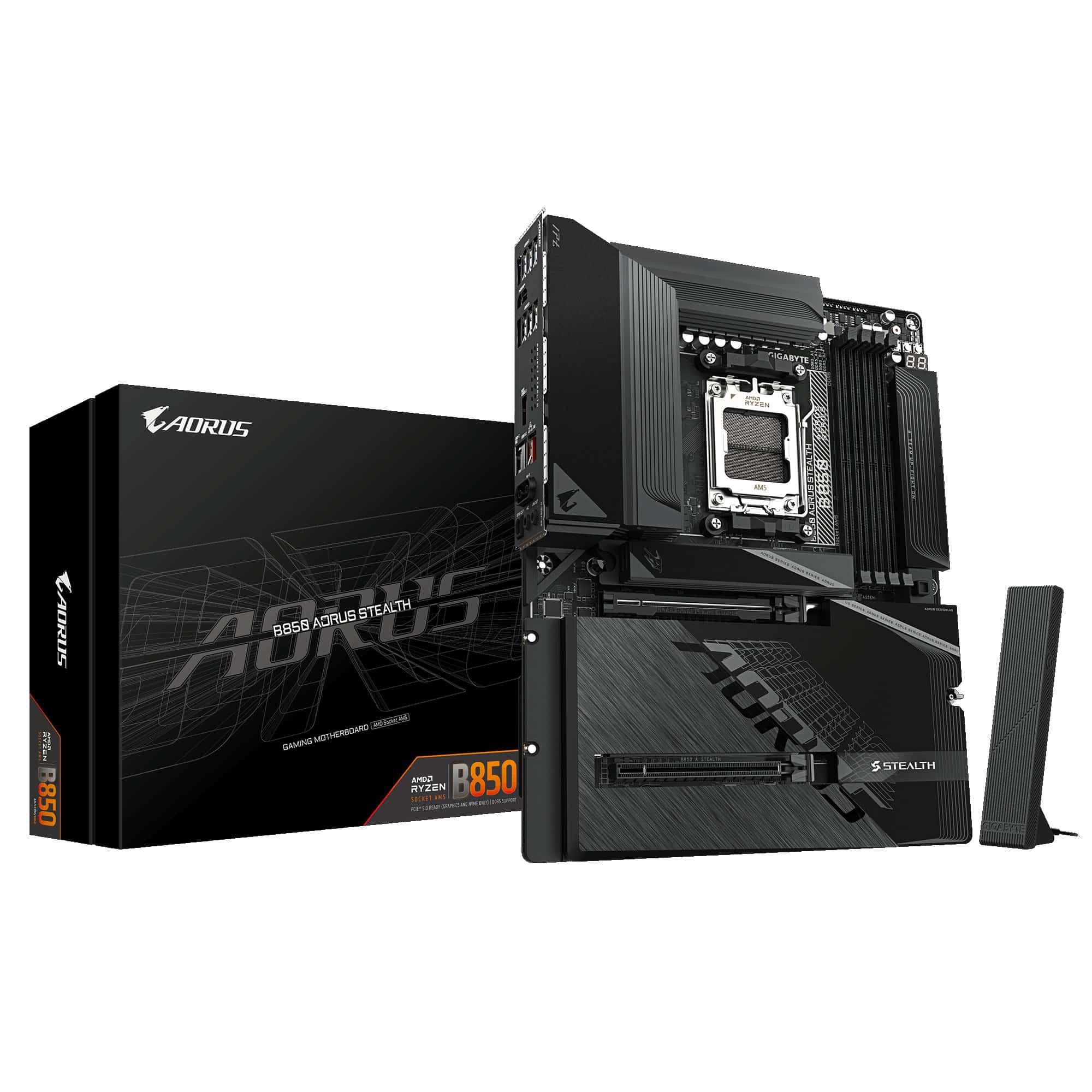 Placa Base GIGABYTE B850 AORUS STEALTH - Hardware y Componentes Gaming
