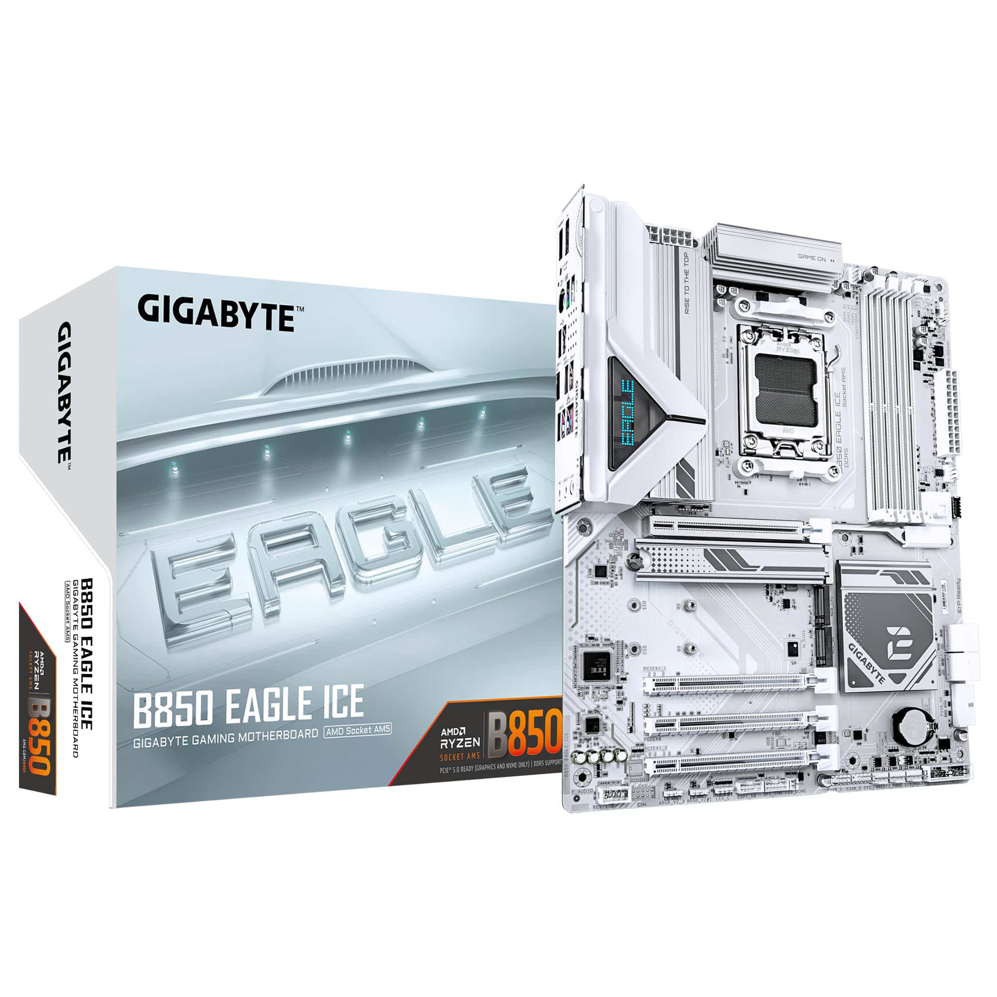 Placa Base GIGABYTE B850 EAGLE ICE - Hardware y Componentes Gaming