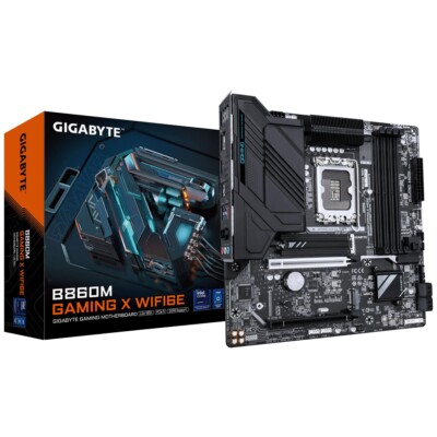 Placa Base GIGABYTE B860M GAMING X WIFI6E - Hardware y Componentes Gaming