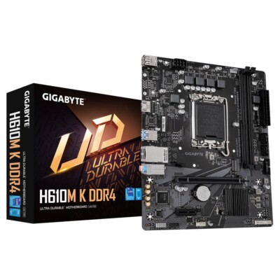 Placa Base GIGABYTE H610M K DDR4 - Hardware y Componentes Gaming