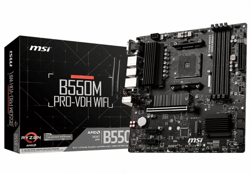 Placa Base MSI B550M PRO-VDH WIFI - Hardware y Componentes Gaming