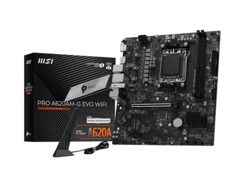 Placa Base MSI PRO A620AM-G EVO WIFI - Hardware y Componentes Gaming