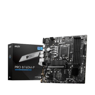 Placa Base MSI PRO B760M-P - Hardware y Componentes Gaming