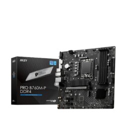 Placa Base MSI PRO B760M-P DDR4 - Hardware y Componentes Gaming