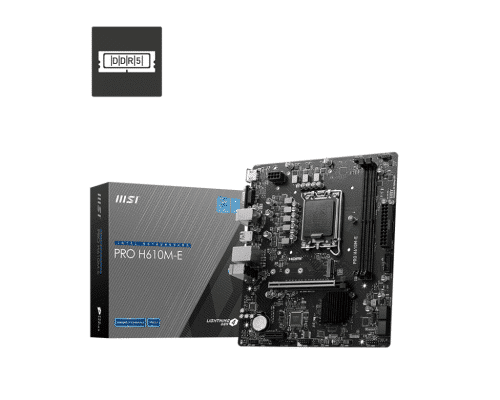 Placa Base MSI PRO H610M-E - Hardware y Componentes Gaming