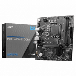 Placa Base MSI PRO H610M-E DDR4 - Hardware y Componentes Gaming