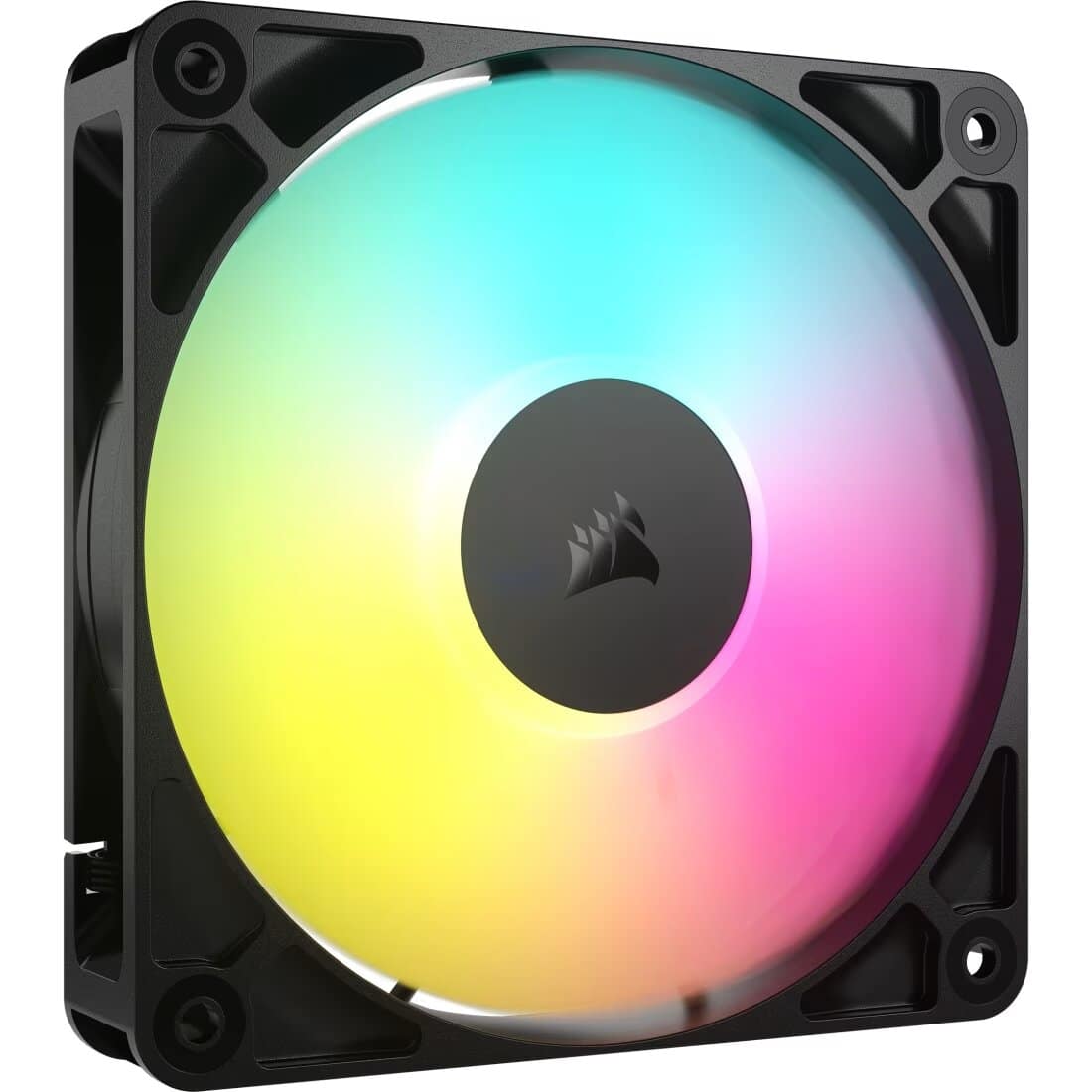 Corsair RS120 ARGB Carcasa del ordenador Ventilador 12 cm Negro 1 pieza(s) - Hardware y Componentes Gaming