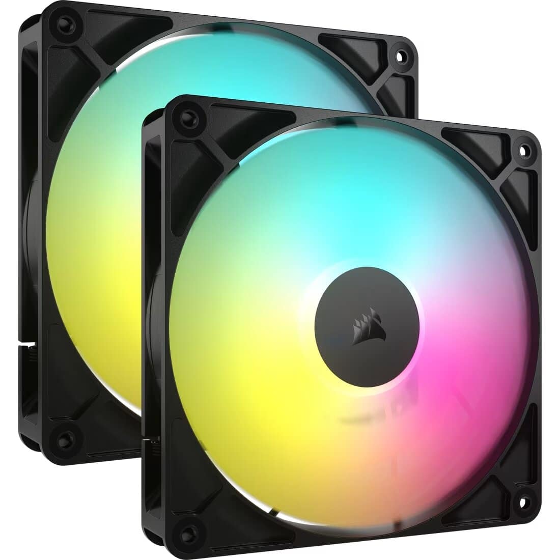 Corsair RS140 ARGB Carcasa del ordenador Ventilador 14 cm Negro 2 pieza(s) - Hardware y Componentes Gaming