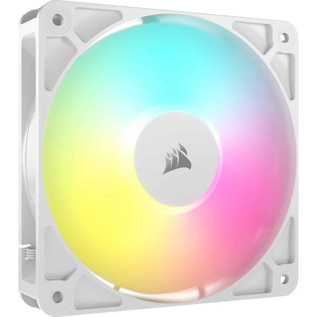 Corsair RS120 ARGB Carcasa del ordenador Ventilador 12 cm Blanco 1 pieza(s) - Hardware y Componentes Gaming