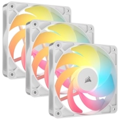 Corsair RS120-R ARGB Carcasa del ordenador Ventilador 12 cm Blanco 3 pieza(s) - Hardware y Componentes Gaming