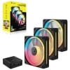 Corsair iCUE LINK LX120-R RGB Carcasa del ordenador Ventilador 12 cm Negro 3 pieza(s) - Hardware y Componentes Gaming