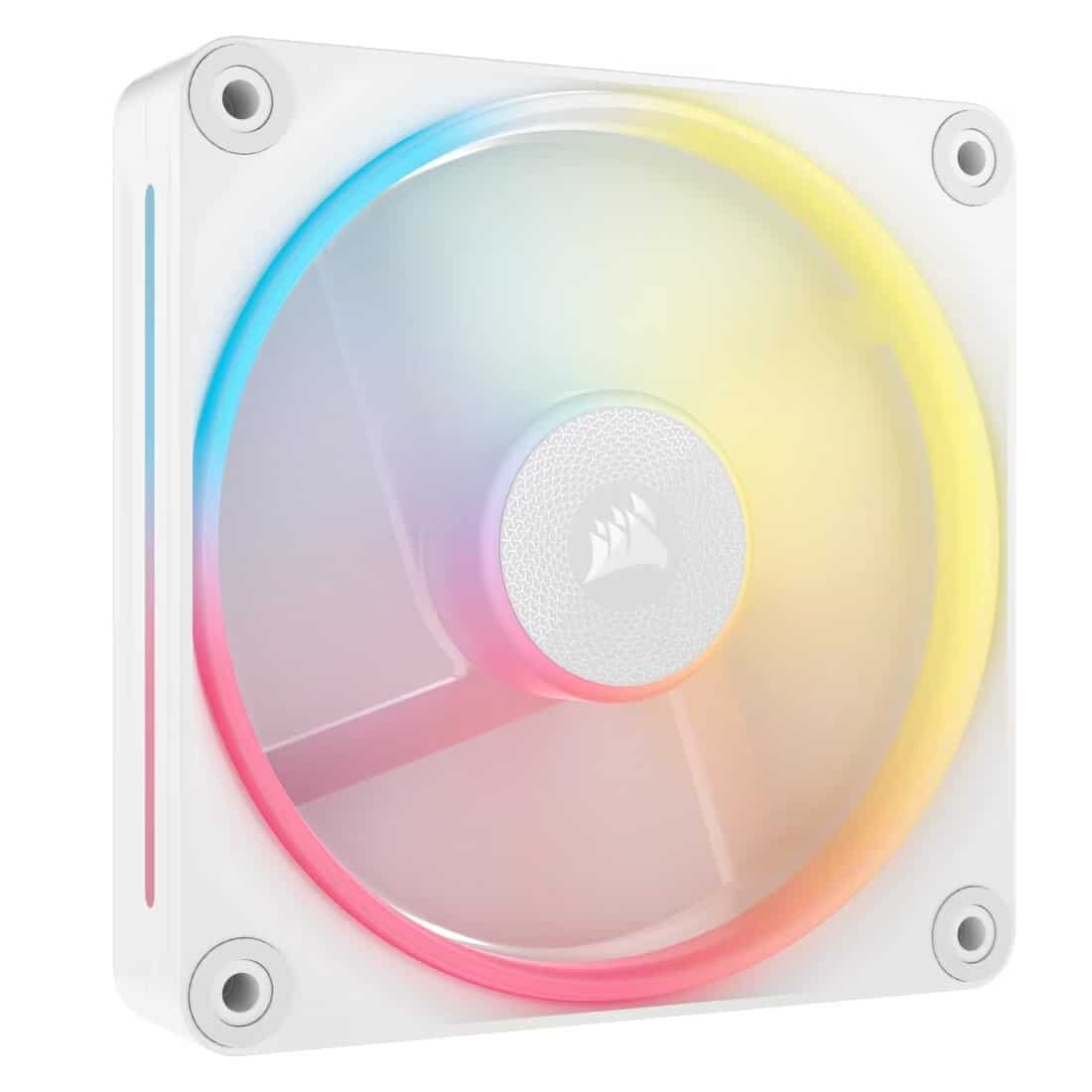 Corsair iCUE LINK LX120-R RGB Carcasa del ordenador Ventilador 12 cm Blanco 1 pieza(s) - Hardware y Componentes Gaming