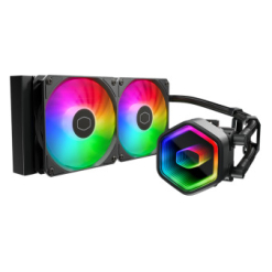 Alternative view of Cooler Master MasterLiquid 240 Core II Procesador Kit de refrigeración líquida 12 cm Negro