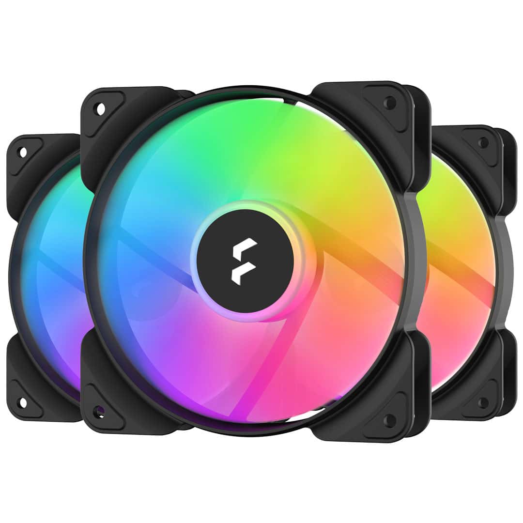 Ventilador Caja Fractal Design Aspect 14 RGB PWM | 14mm Negro Pack x3 - Hardware y Componentes Gaming