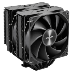 FSP REFRIGERACIONES DE AIRE INTEL LGA 1851/1700/1200 AMD AM4/AM5 120MM BLACK TOP COVER HIGH-PERFORMANCE QUIET PWM