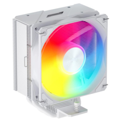 FSP REFRIGERACIONES DE AIRE INTEL LGA 1851/1700/1200 AMD AM4/AM5 120MM WHITE TOP COVER WHITE PERFORMANCE PWM FAN