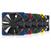 NOCTUA VENTILADOR CAJA NF-F12-PWM CH.BK.S, NF-F12 PWM CHROMAX.BLACK.SWAP, 120MM, 120X120X25MM, 12V, 1500RPM/300RPM, 22,4 DB(A), 93,4 M3/H, 2,61 MM H2O, 4 PINES, 6 COLORES - Imagen 2