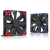 NOCTUA VENTILADOR CAJA NF-F12-PWM CH.BK.S, NF-F12 PWM CHROMAX.BLACK.SWAP, 120MM, 120X120X25MM, 12V, 1500RPM/300RPM, 22,4 DB(A), 93,4 M3/H, 2,61 MM H2O, 4 PINES, 6 COLORES - Imagen 4