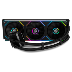 NOX Hummer M-360 LCD|Kit RL Magnético ARGB Negro