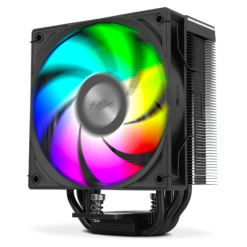NOX NXHUMMERH500 sistema de refrigeración para ordenador Procesador Refrigerador de aire 12 cm Negro