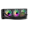 NOX NXHUMMERM360ARGB sistema de refrigeración para ordenador Procesador Sistema de refrigeración líquida todo en uno 12 cm Negro 1 pieza(s)