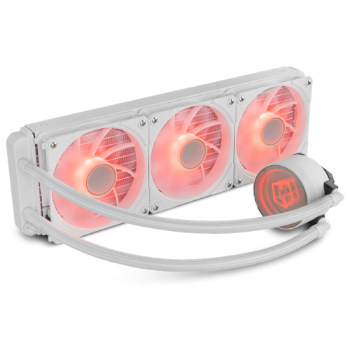 NOX NXHUMMERM360ARGBW sistema de refrigeración para ordenador Procesador Sistema de refrigeración líquida todo en uno 12 cm Blanco 1 pieza(s) - Imagen 5