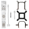 NOX NXHUMMERM360ARGBW sistema de refrigeración para ordenador Procesador Sistema de refrigeración líquida todo en uno 12 cm Blanco 1 pieza(s) - Imagen 8