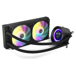 NOX REFRIGERACION LIQUIDA CON LCD KIT RL 240 LCD NEGRO