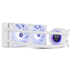 Alternative view of NOX X-240 LCD Procesador Refrigerador de aire 12 cm Blanco 1 pieza(s)