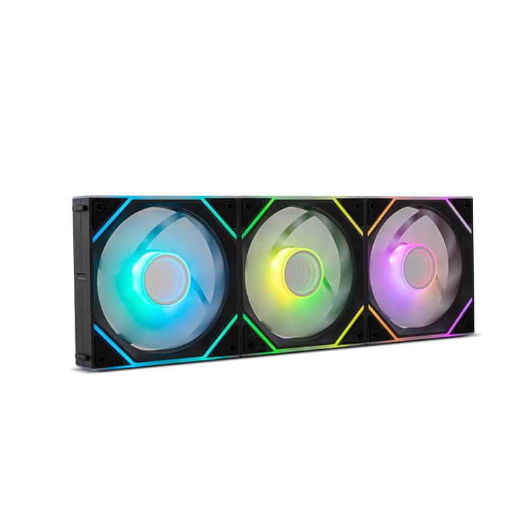 Ventilador Caja NOX Hummer PRO LINK KIT X3 FANS AR | PWM ARGB 3x120mm Negro - Hardware y Componentes Gaming