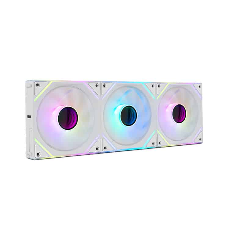 Ventilador Caja NOX Hummer PRO LINK KIT X3 FANS AR | PWM ARGB 3x120mm Blanco - Hardware y Componentes Gaming