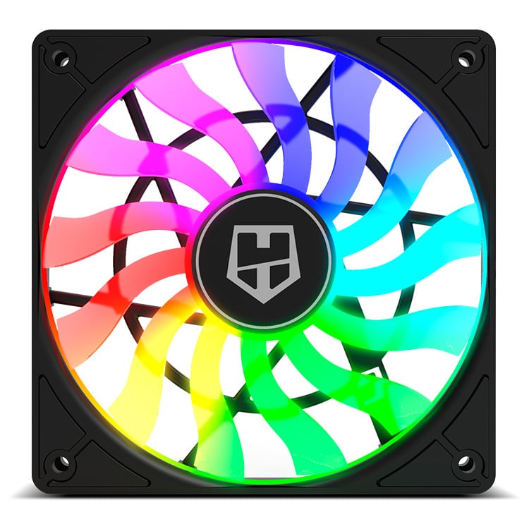Ventilador Caja NOX Hummer SLIM FAN | PWM ARGB 120mm Translúcido - Hardware y Componentes Gaming
