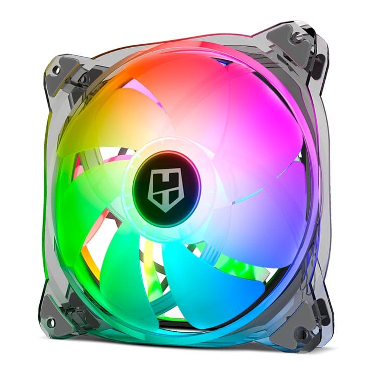 Ventilador Caja NOX X140-FAN | ARGB 140mm Translúcido - Hardware y Componentes Gaming