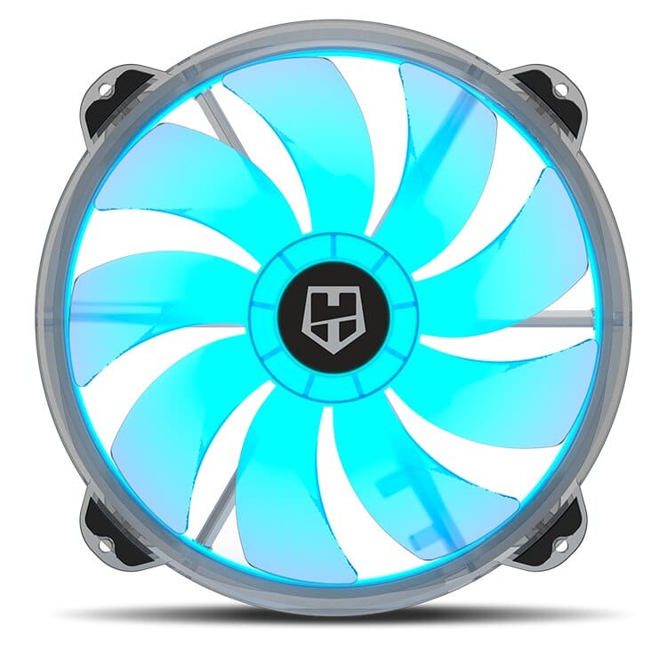 Ventilador Caja NOX X200-FAN | ARGB 200mm Translúcido - Hardware y Componentes Gaming